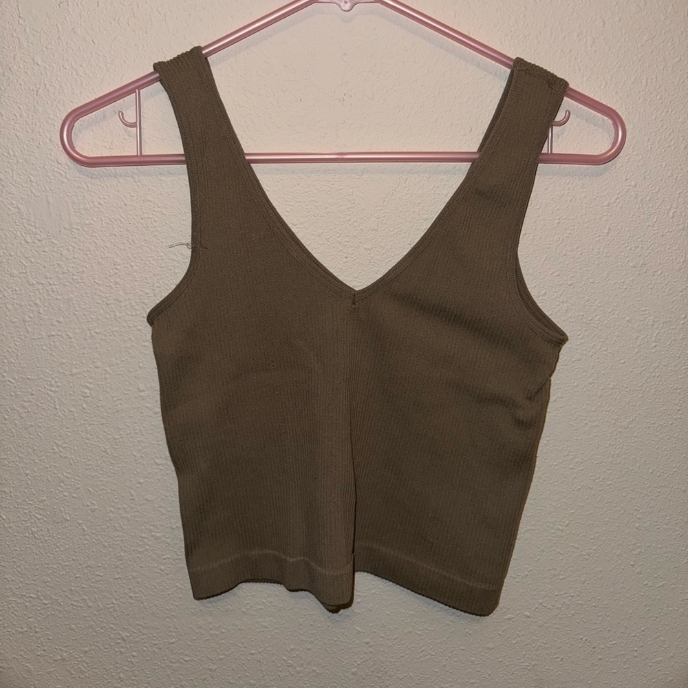 Tan Tank Top - Picture 2 of 3
